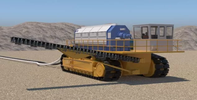 Photo of mining equipment